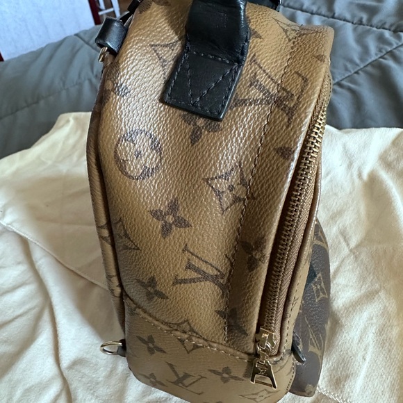 Louis Vuitton reverse monogram mini Palm Springs backpack - Picture 3 of 16